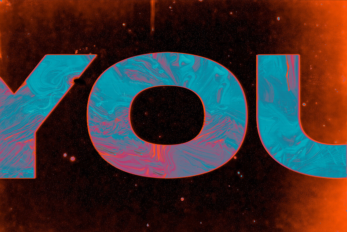 Neon Blurry Text Effect 5