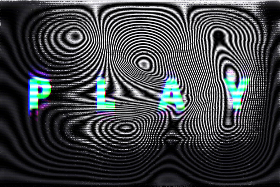 Dissolving Psychedelic Text Effect 2