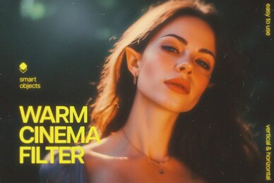 Warm Cinema Filter Photo Effect