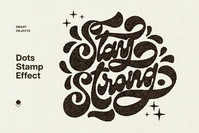 Craft Dots Stamp Effect