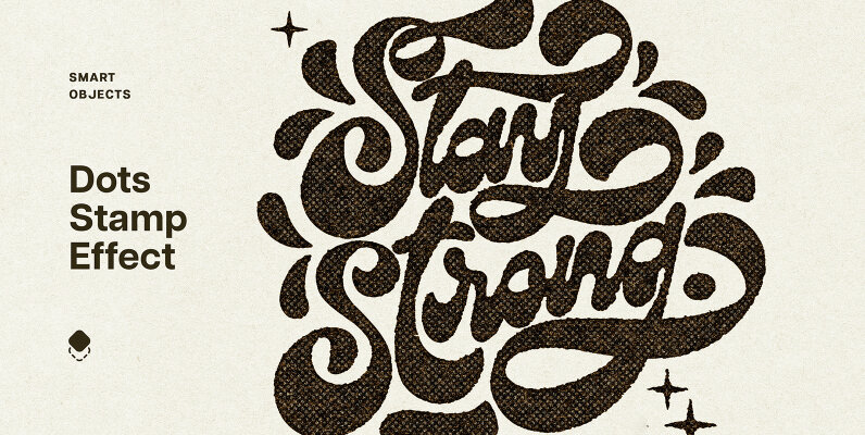 Craft Dots Stamp Effect