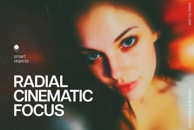 Radial Cinematic Photo Effect
