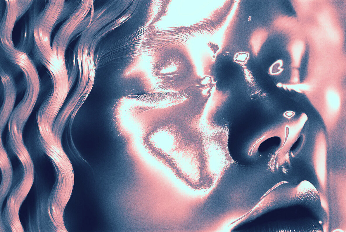 Metallic Shine Photo Effect 4