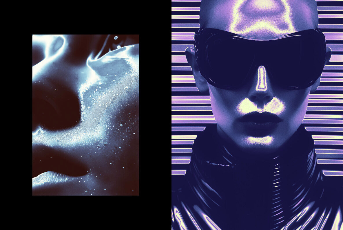 Metallic Shine Photo Effect 5