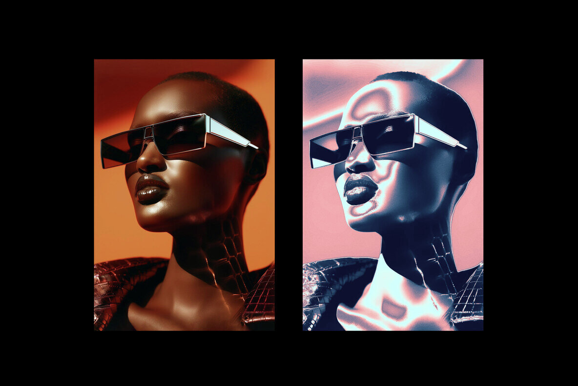 Metallic Shine Photo Effect 7