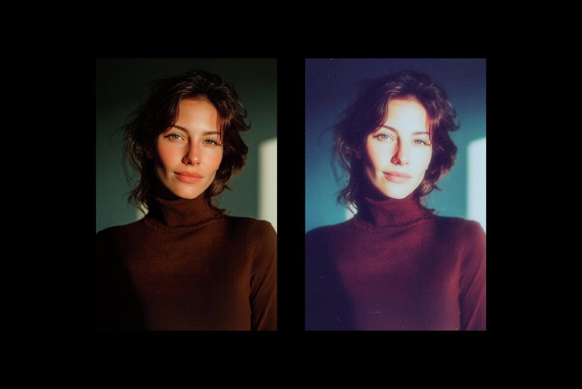 Blue Cinematic Filter Photo Effect 4