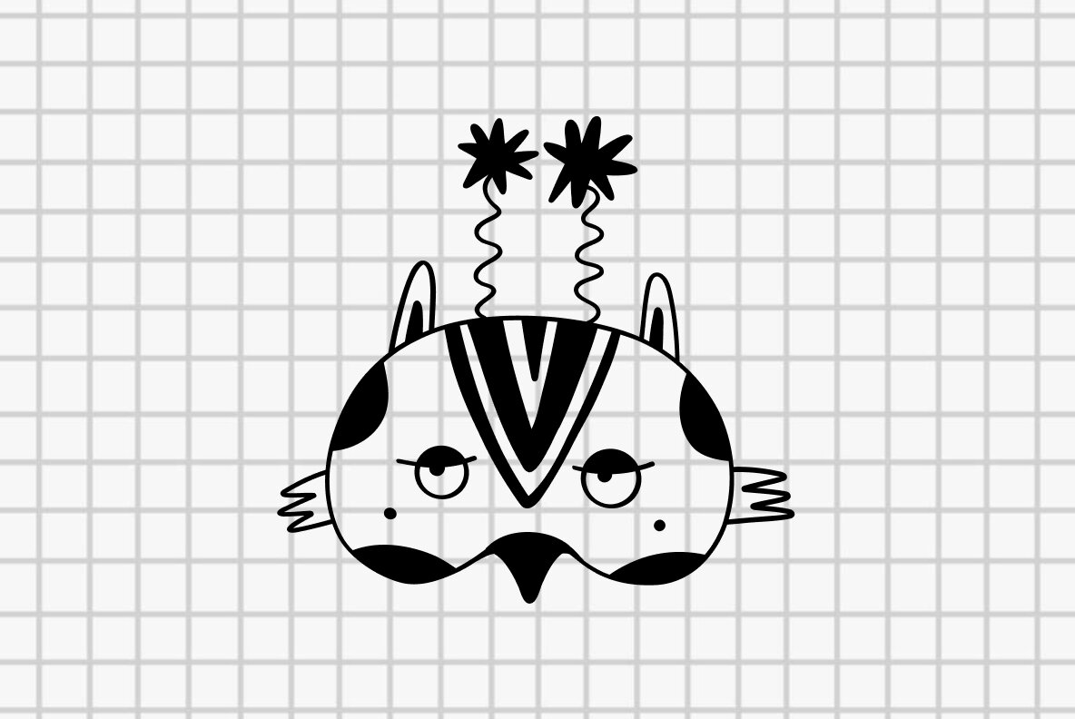 Christmas mask set 4