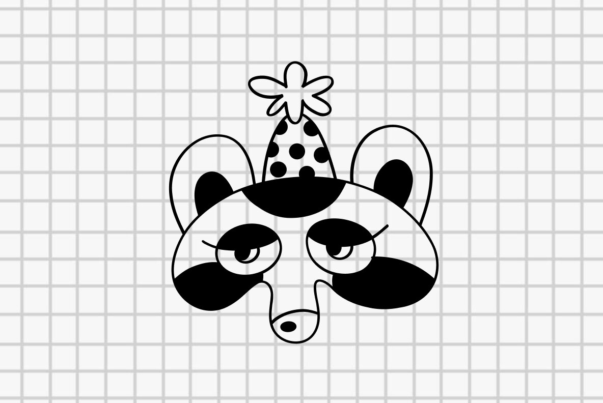 Christmas mask set 8