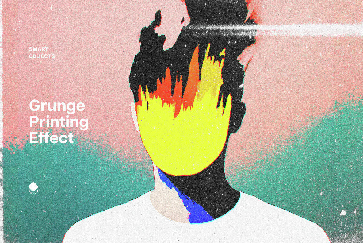 Grunge Print Effect 1