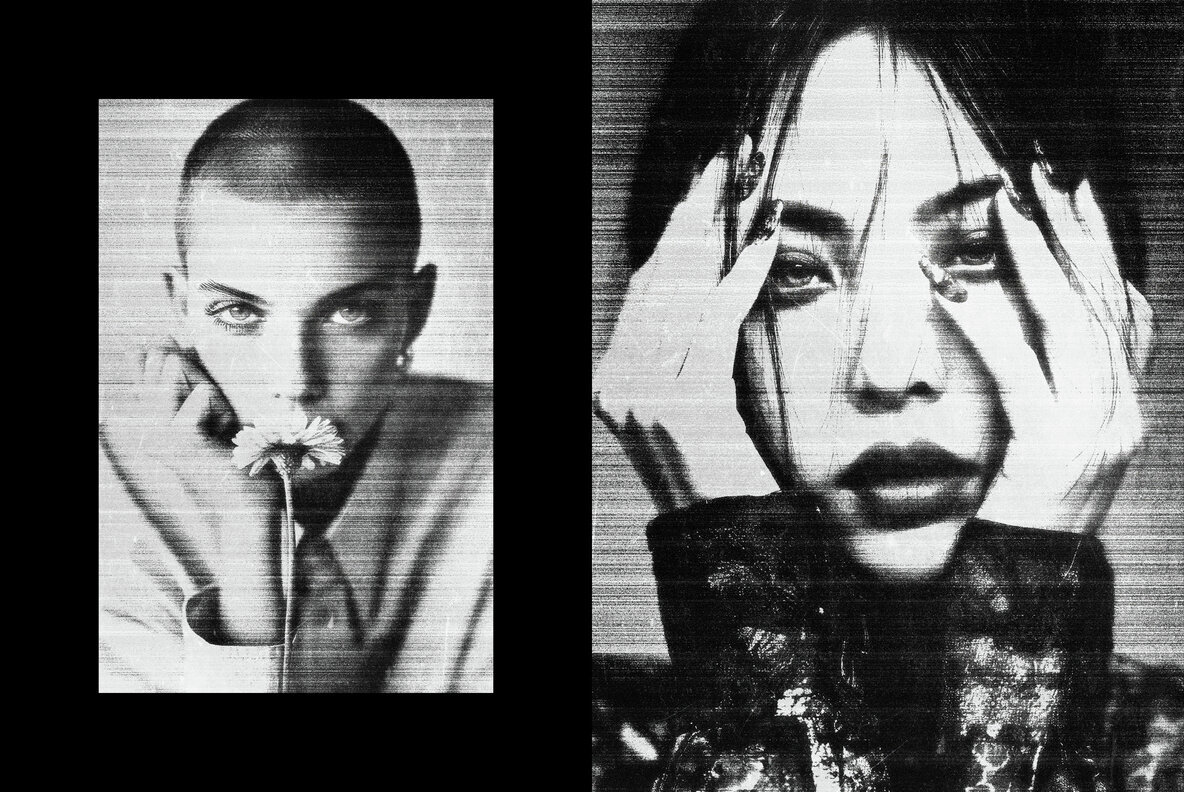 Bad Scanner Photo Effect 2