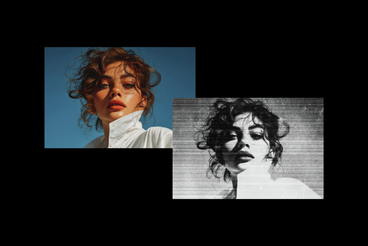 Bad Scanner Photo Effect 3