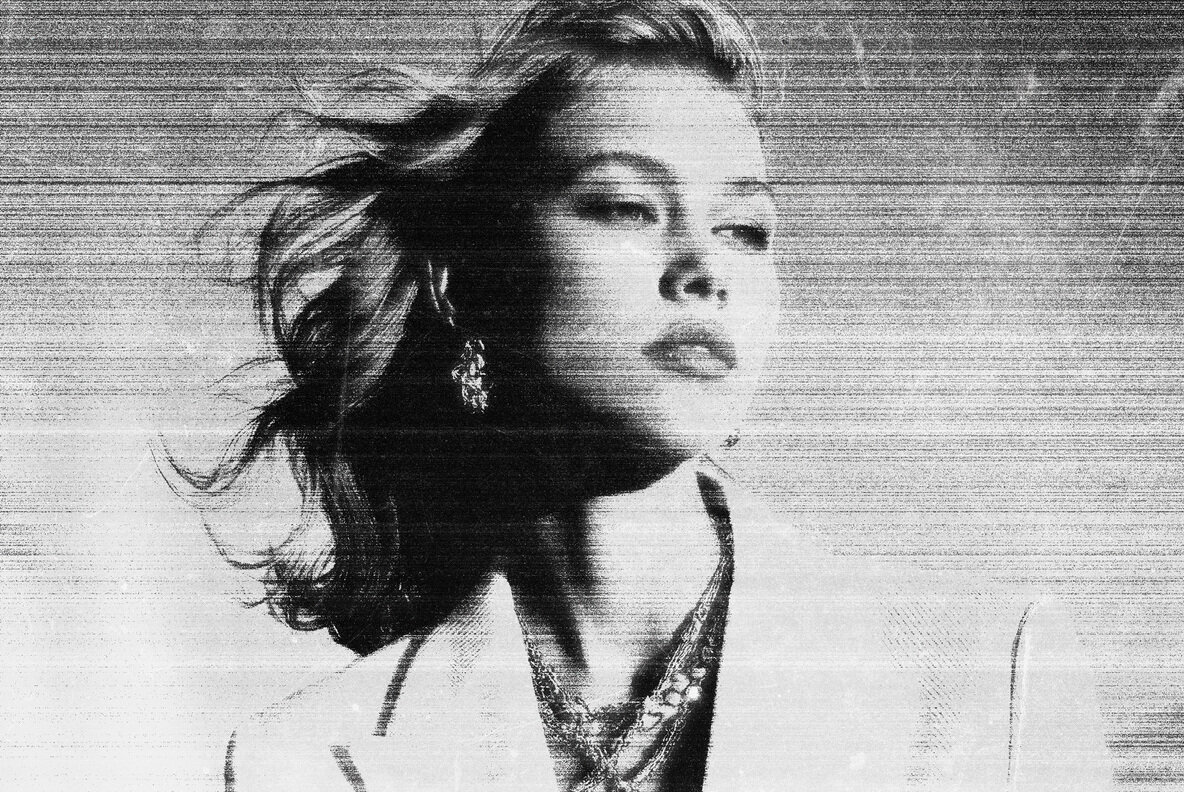 Bad Scanner Photo Effect 4