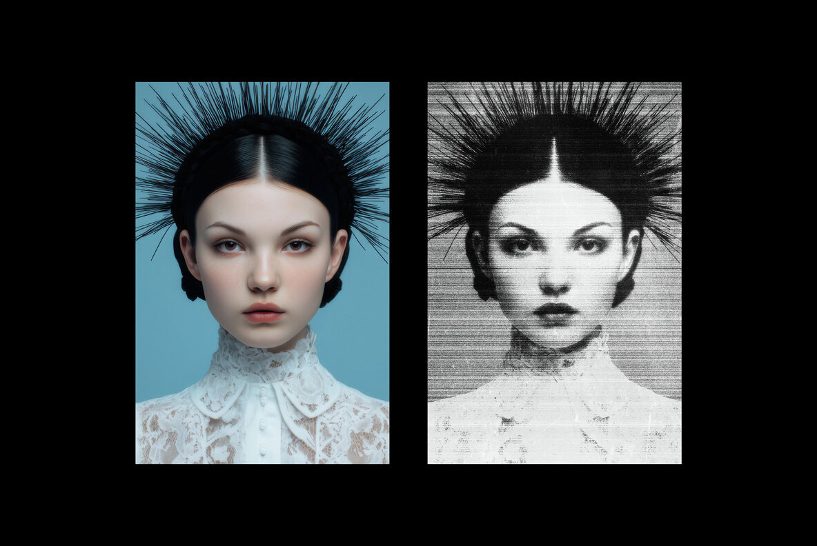 Bad Scanner Photo Effect 7