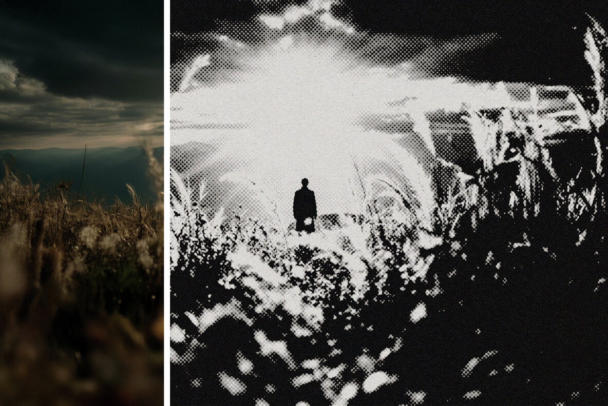 Monochromatic Halftone Photo Effect 5