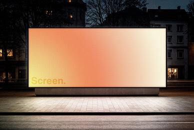 Outdoor Screen Mockup