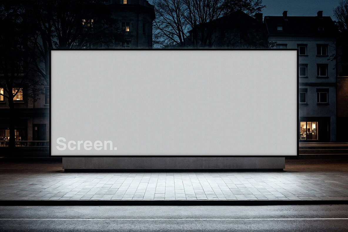 Outdoor Screen Mockup 4