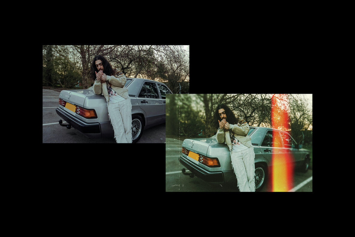 Film Burn Photo Effect 2