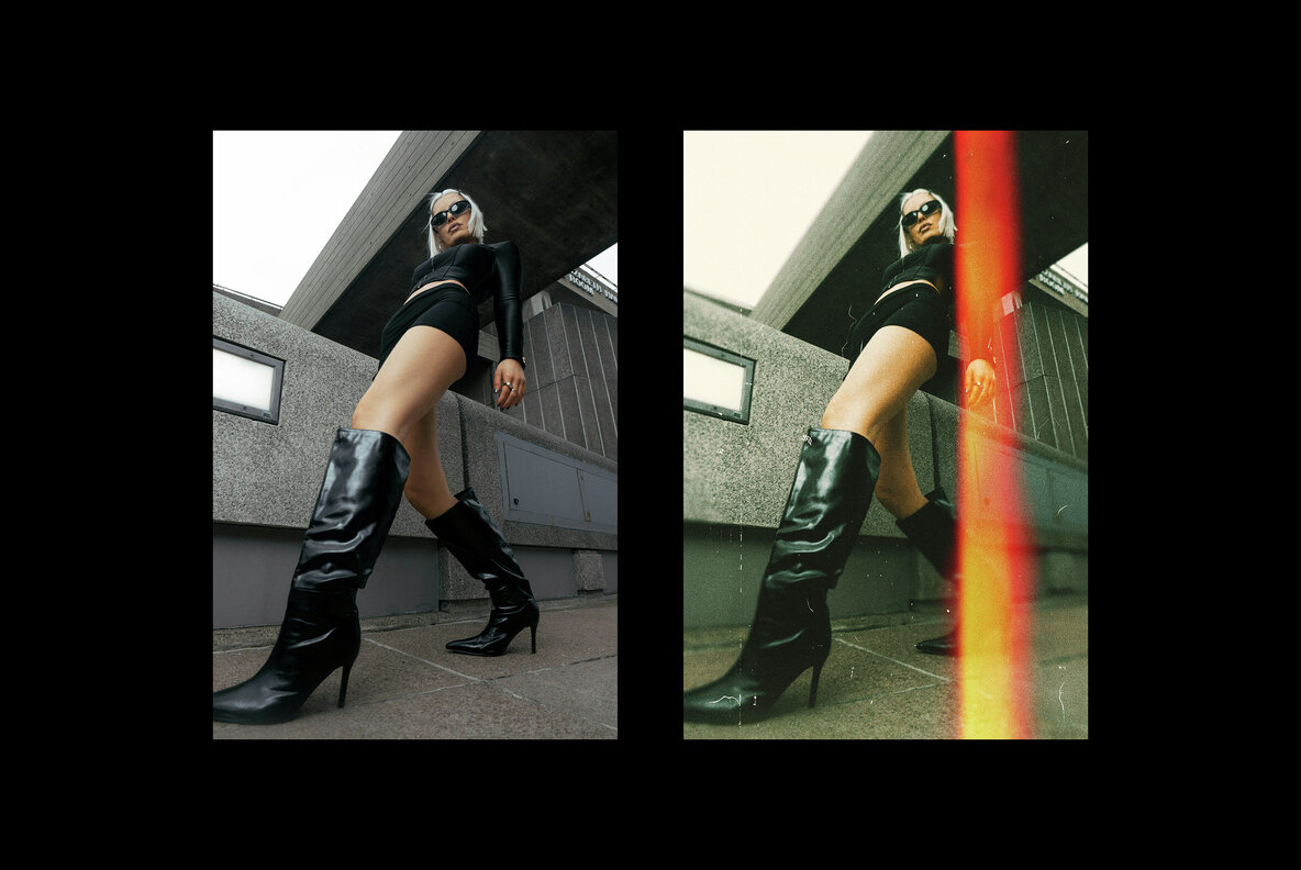 Film Burn Photo Effect 7