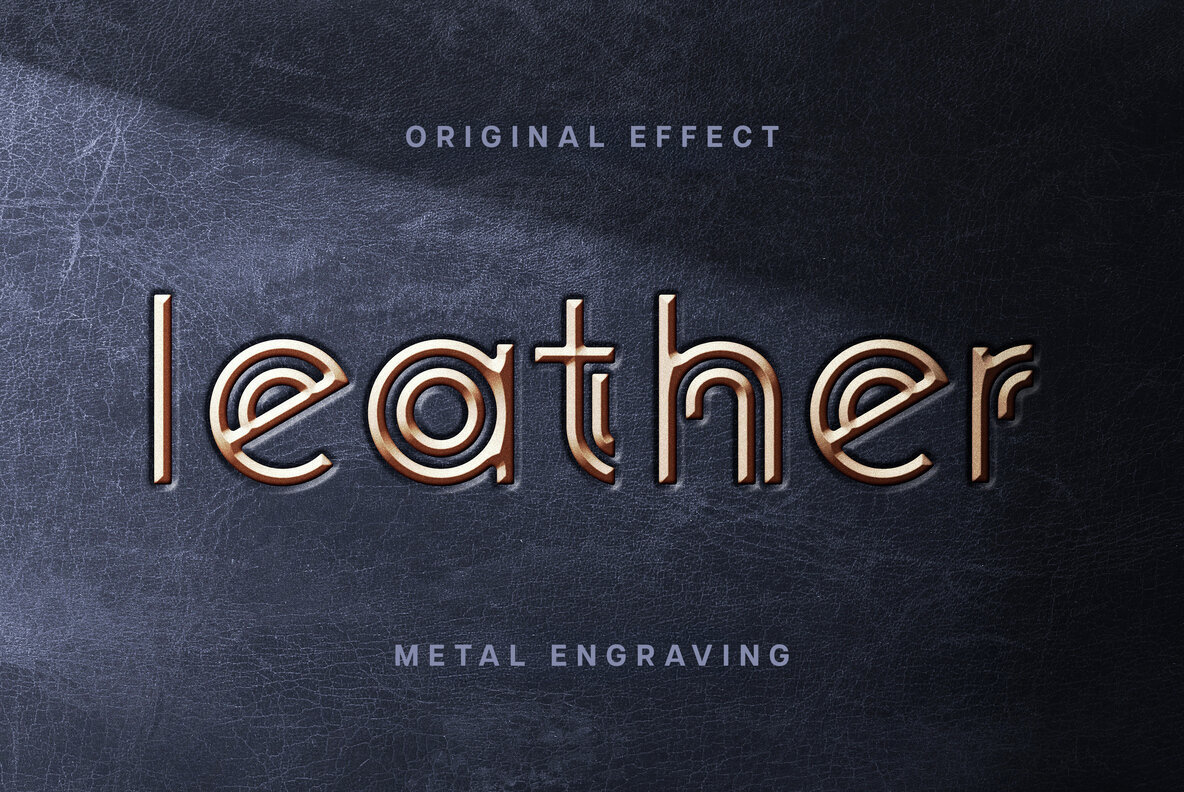 Metal Engraving Mockup 1