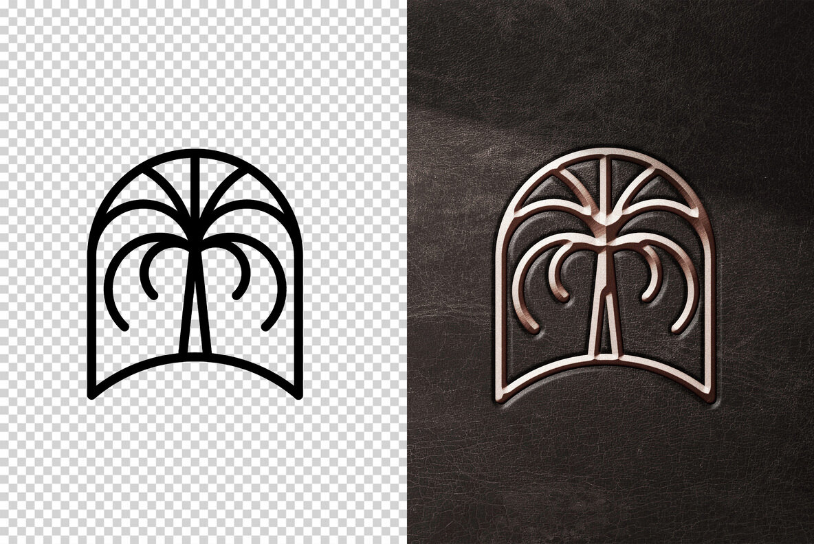 Metal Engraving Mockup 4