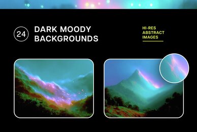 Dark Memories Abstract Moody Backgrounds