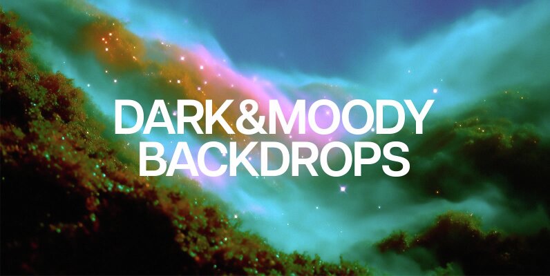 Dark Memories Abstract Moody Backgrounds