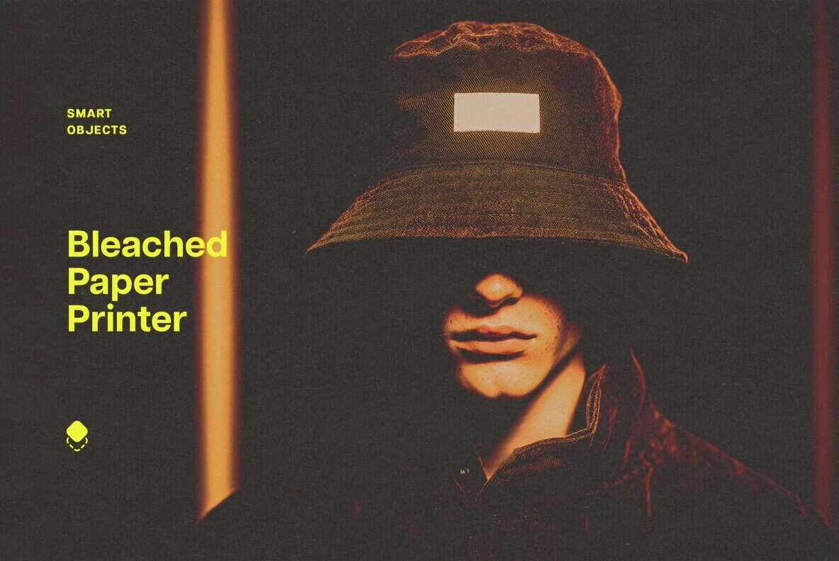 Bleached Paper Printer Effect 1