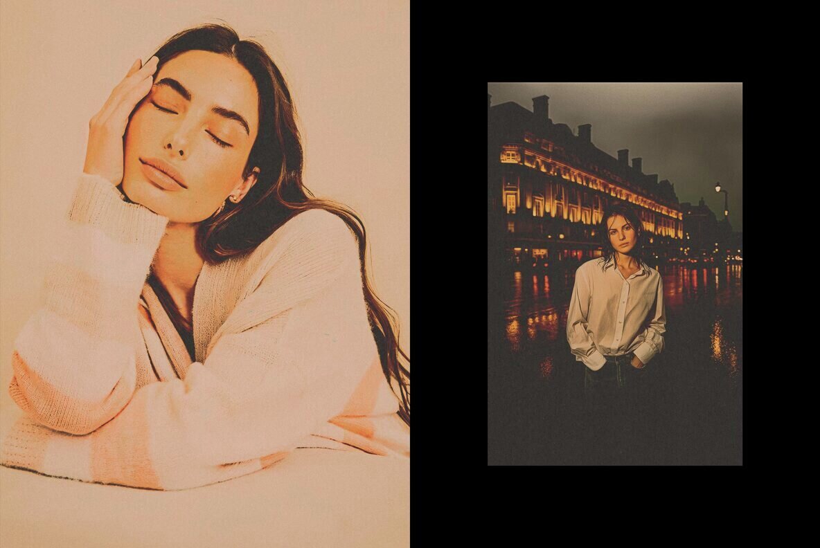 Bleached Paper Printer Effect 2