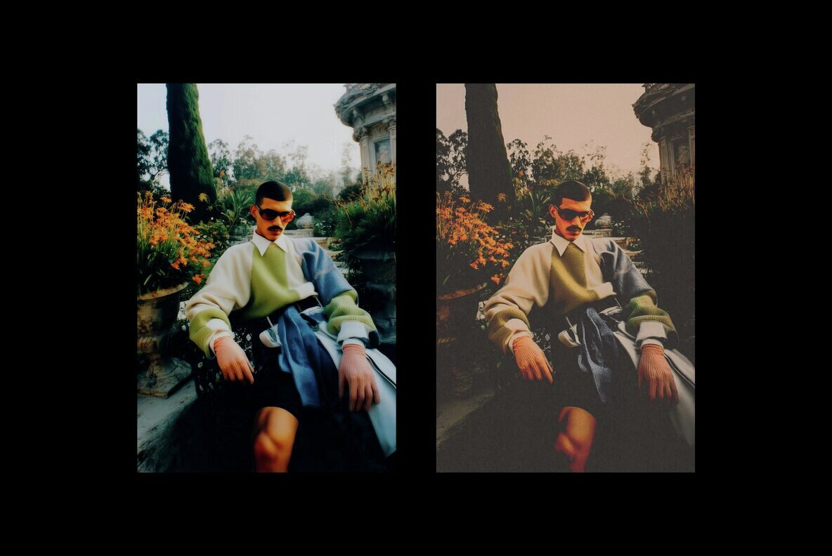 Bleached Paper Printer Effect 4