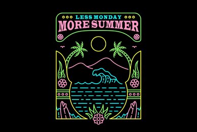 Less Monday More Summer 1