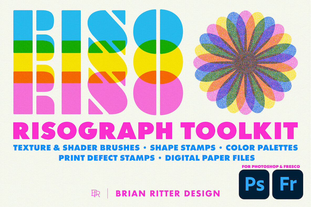 Risograph Toolkit for Photoshop 1