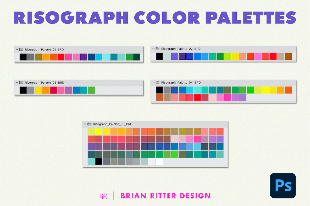 Risograph Toolkit for Photoshop 12