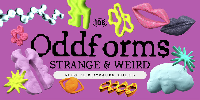 ODDFORM Claymation Objects