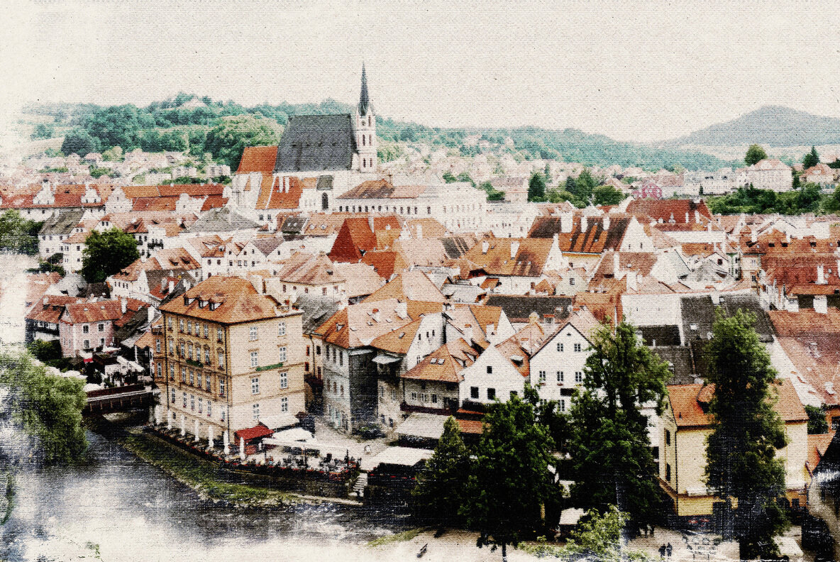 Grunge Postcard Photo Effect 2