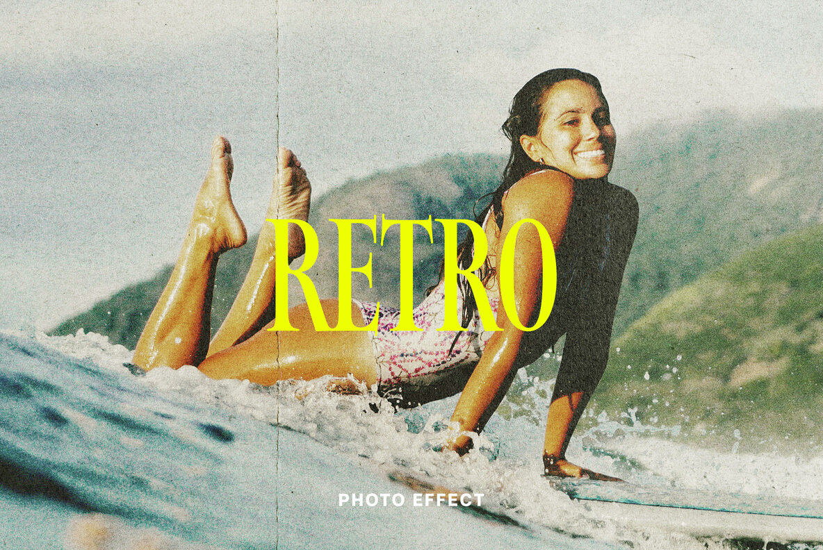 Retro Paper Photo Effect 1