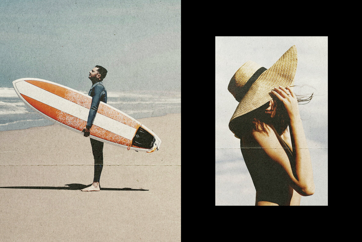 Retro Paper Photo Effect 6