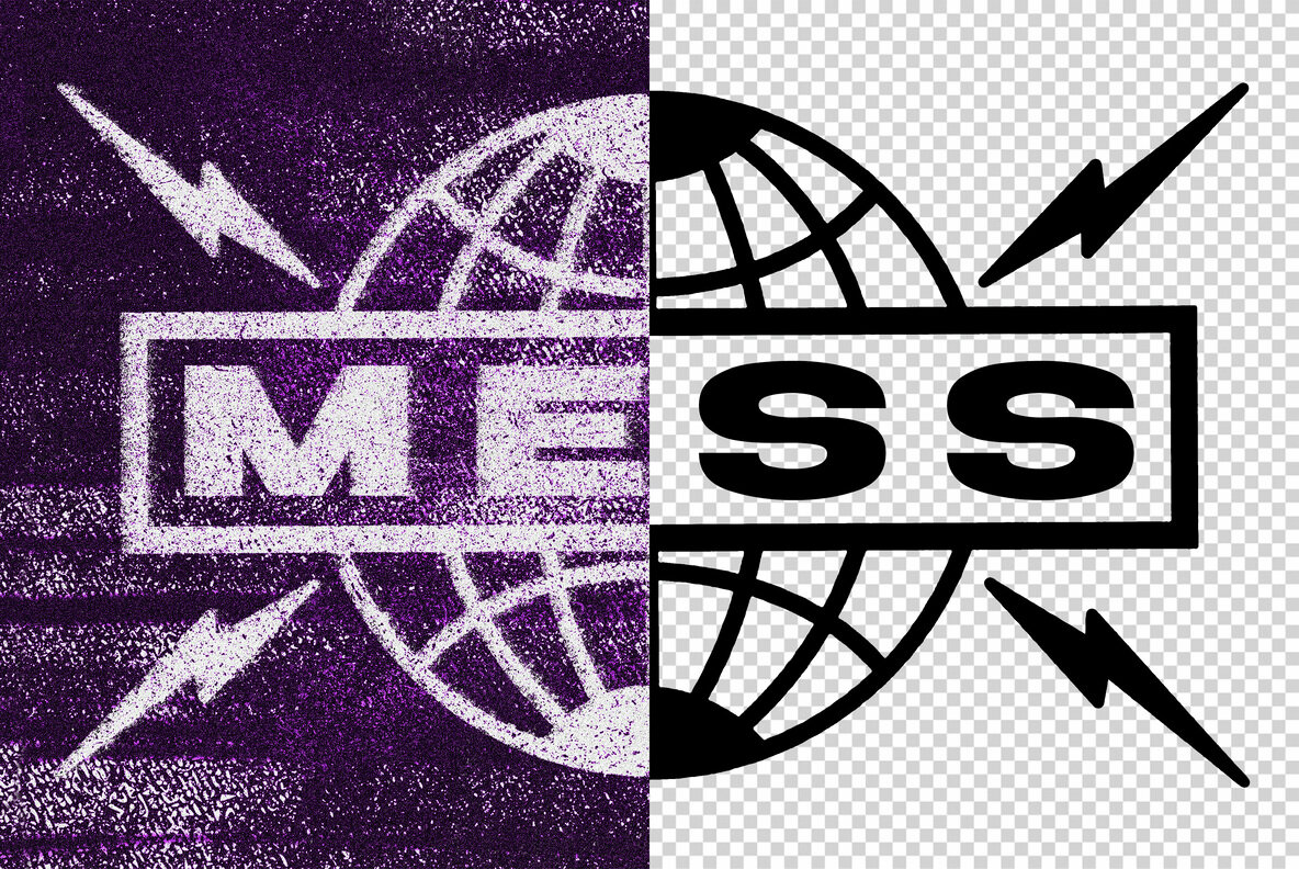 Messy Distortion Text and Logo Effect 5