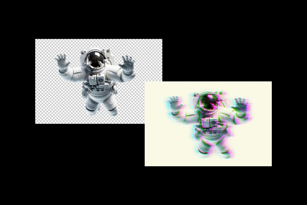 RGB Glitch Photo Effect 5