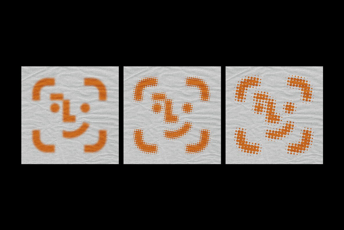 Halftone Paper Text and Logo Effect 2