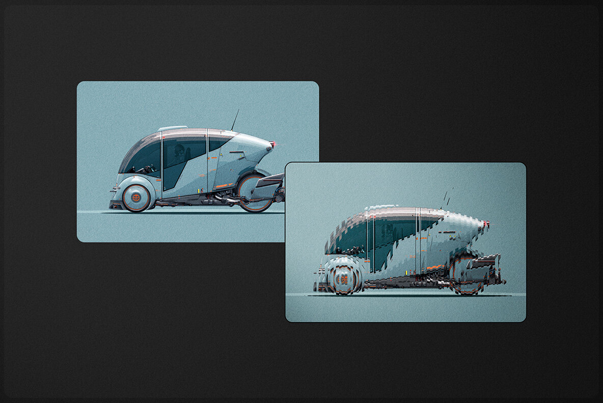 Optical Illusion Portrait Effect 3