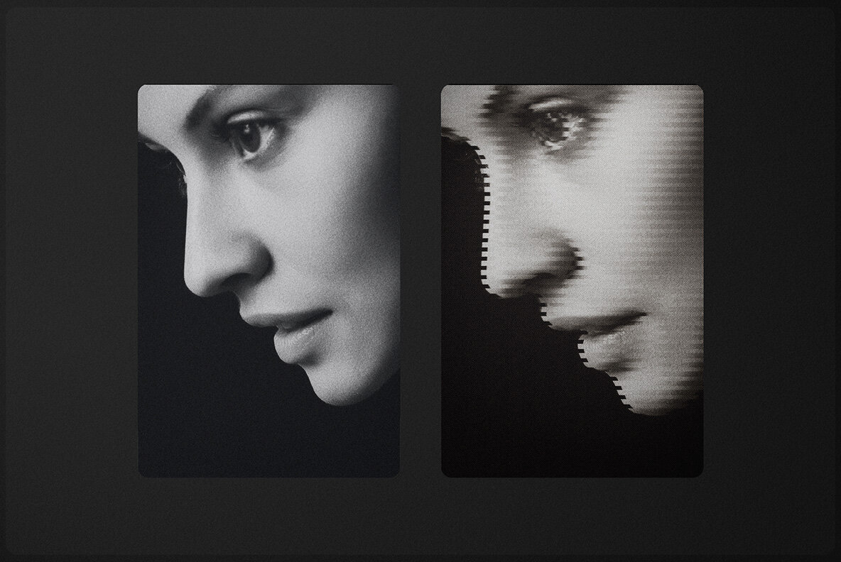 Optical Illusion Portrait Effect 5