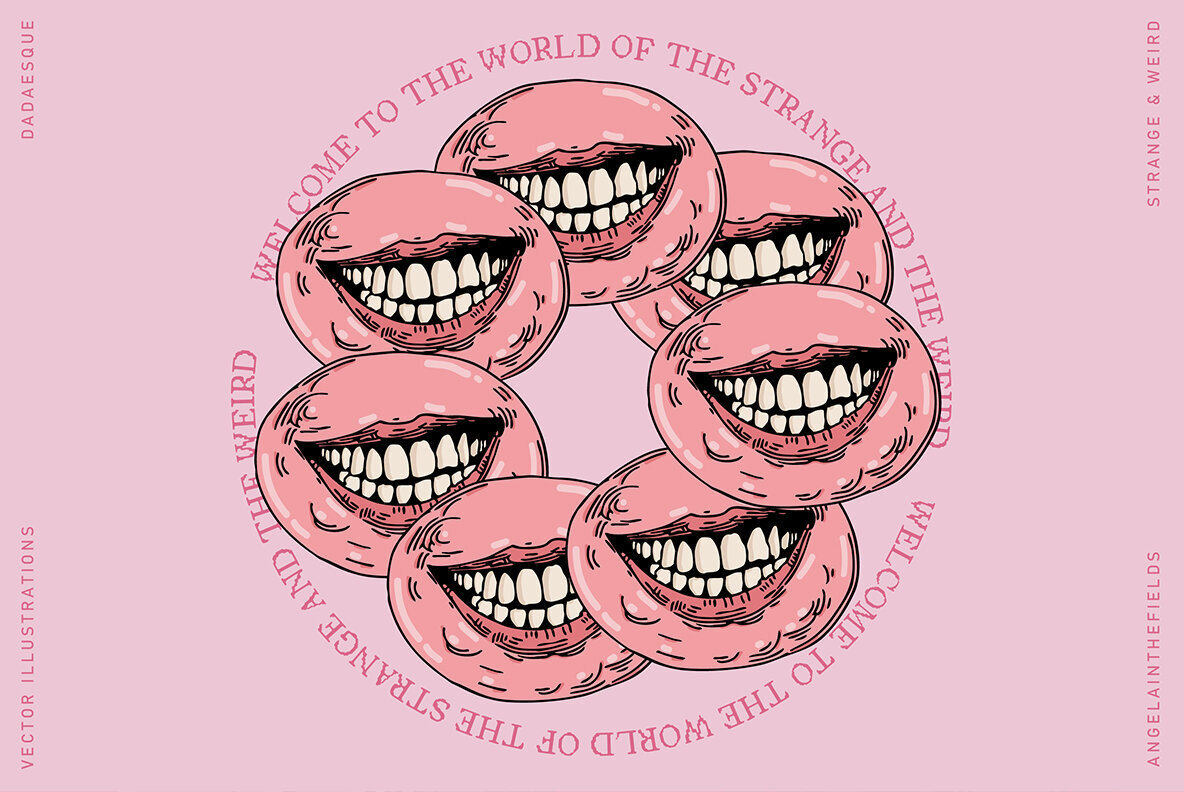 Dadaesque Vector Icons and Brushes 2