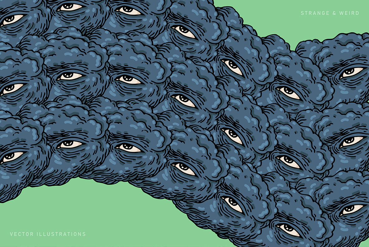 Dadaesque Vector Icons and Brushes 8