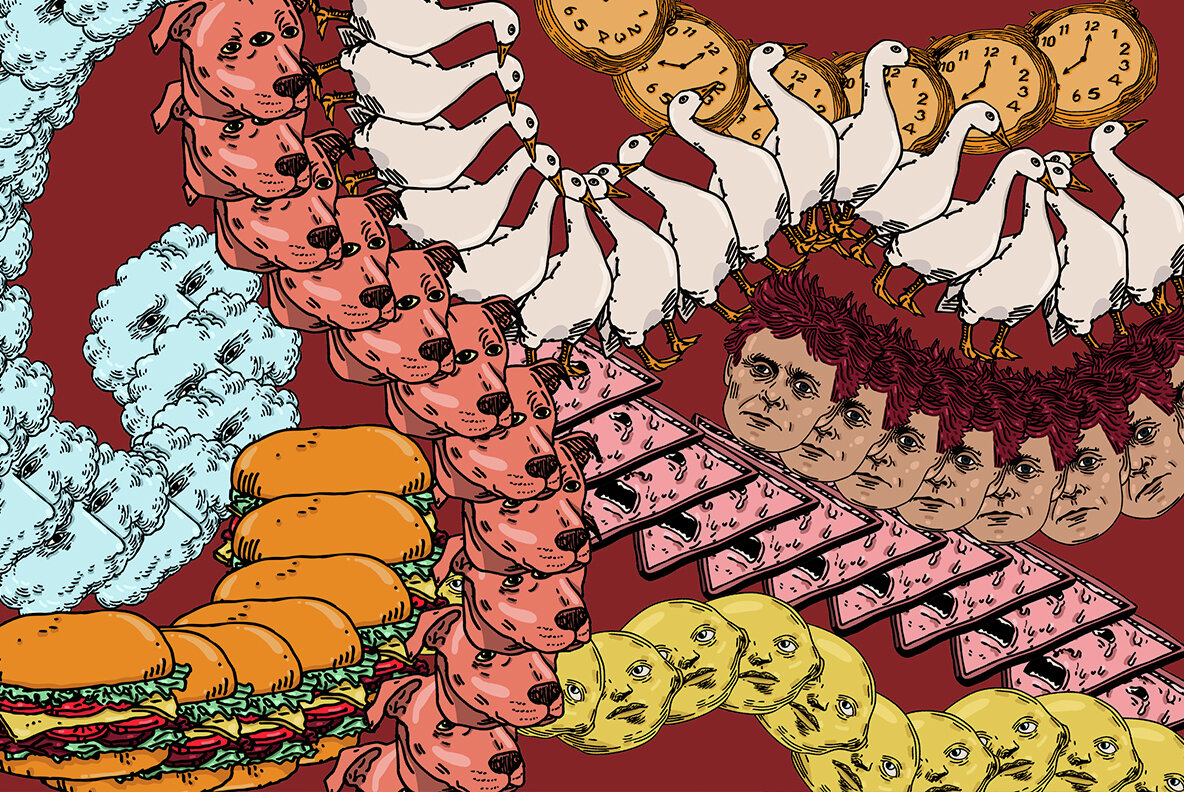 Dadaesque Vector Icons and Brushes 9