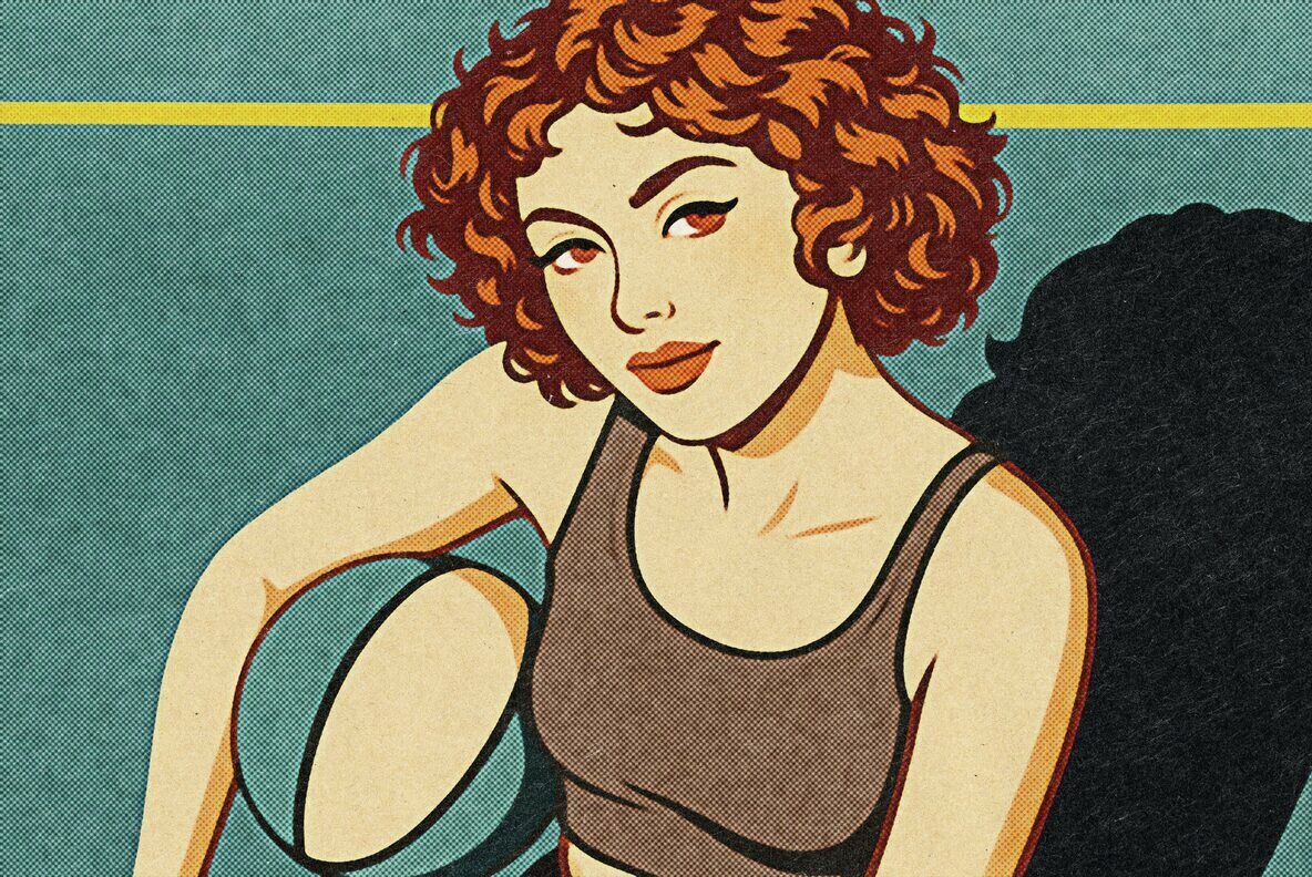 Halftone Paper Design Effect 3