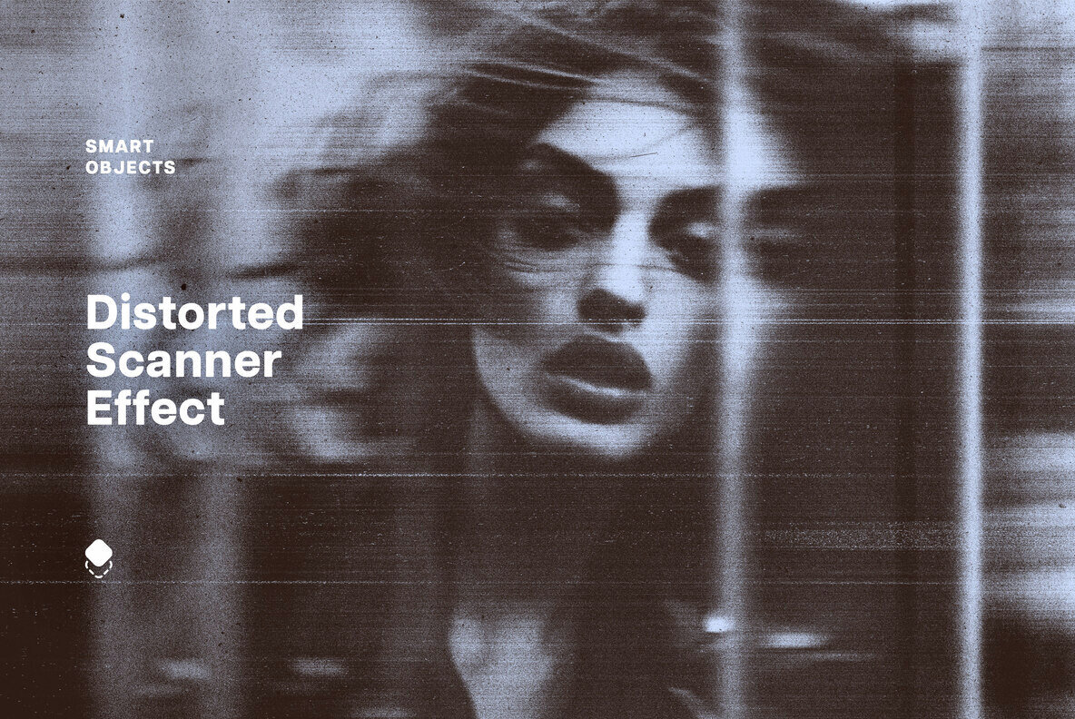 Distorted Scanner Photo Effect 1