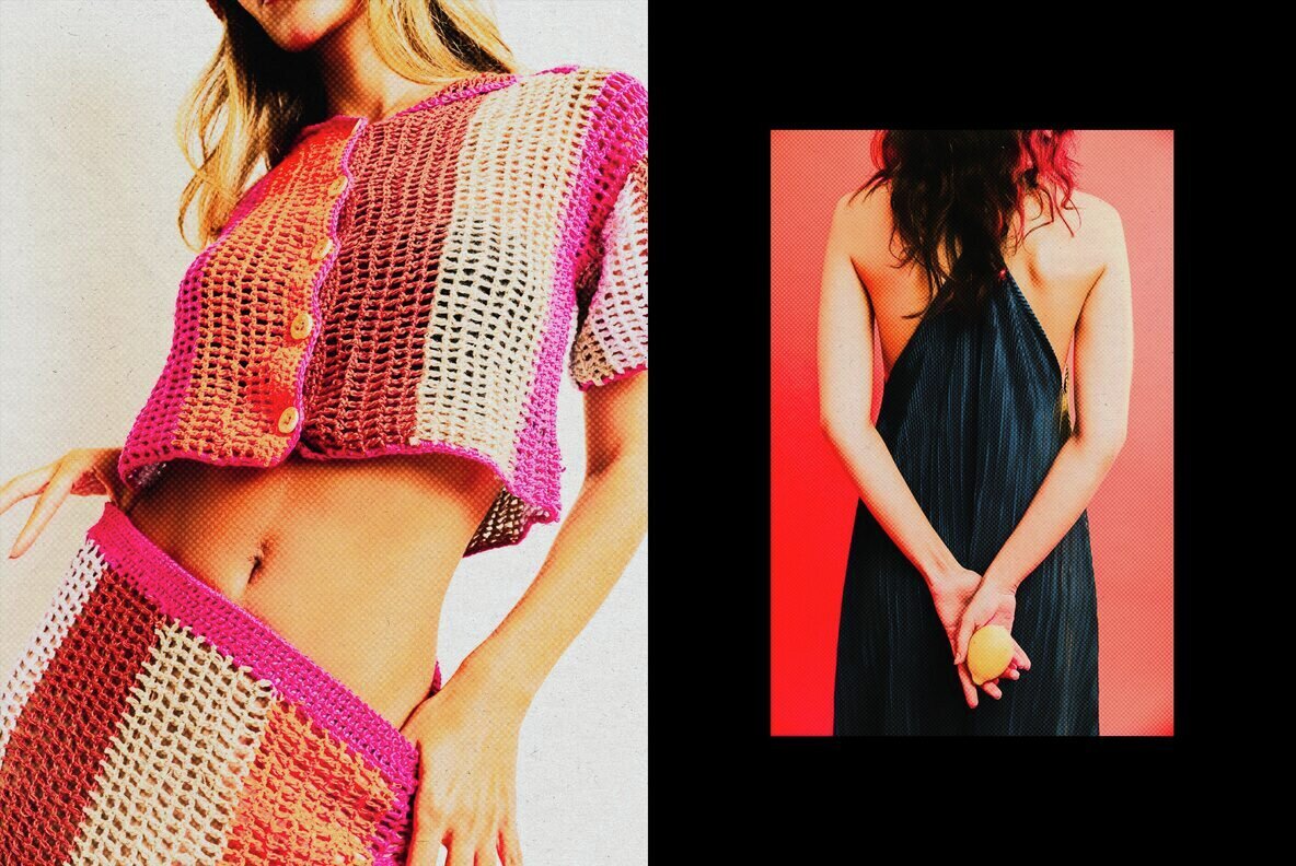 Vintage Magazine Photo Effect 2