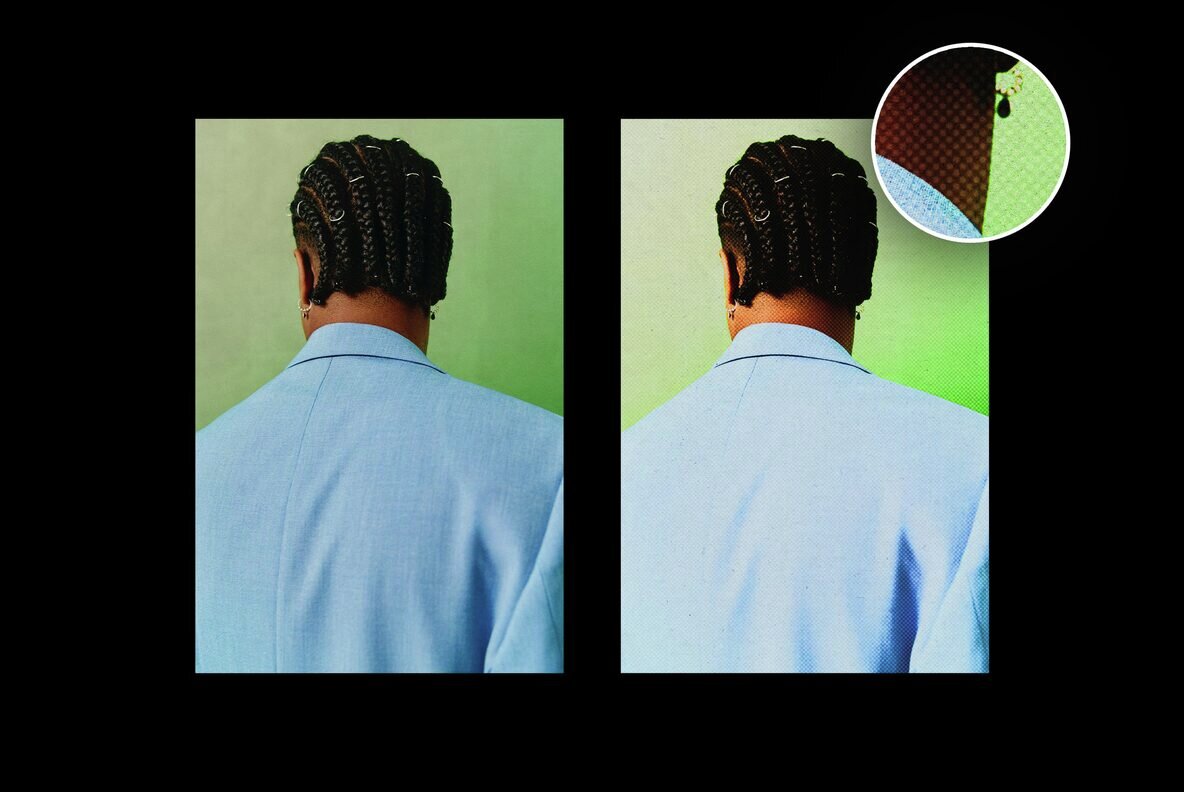 Vintage Magazine Photo Effect 4