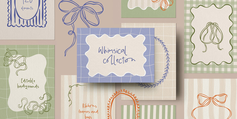 Whimsical Frames and Bows