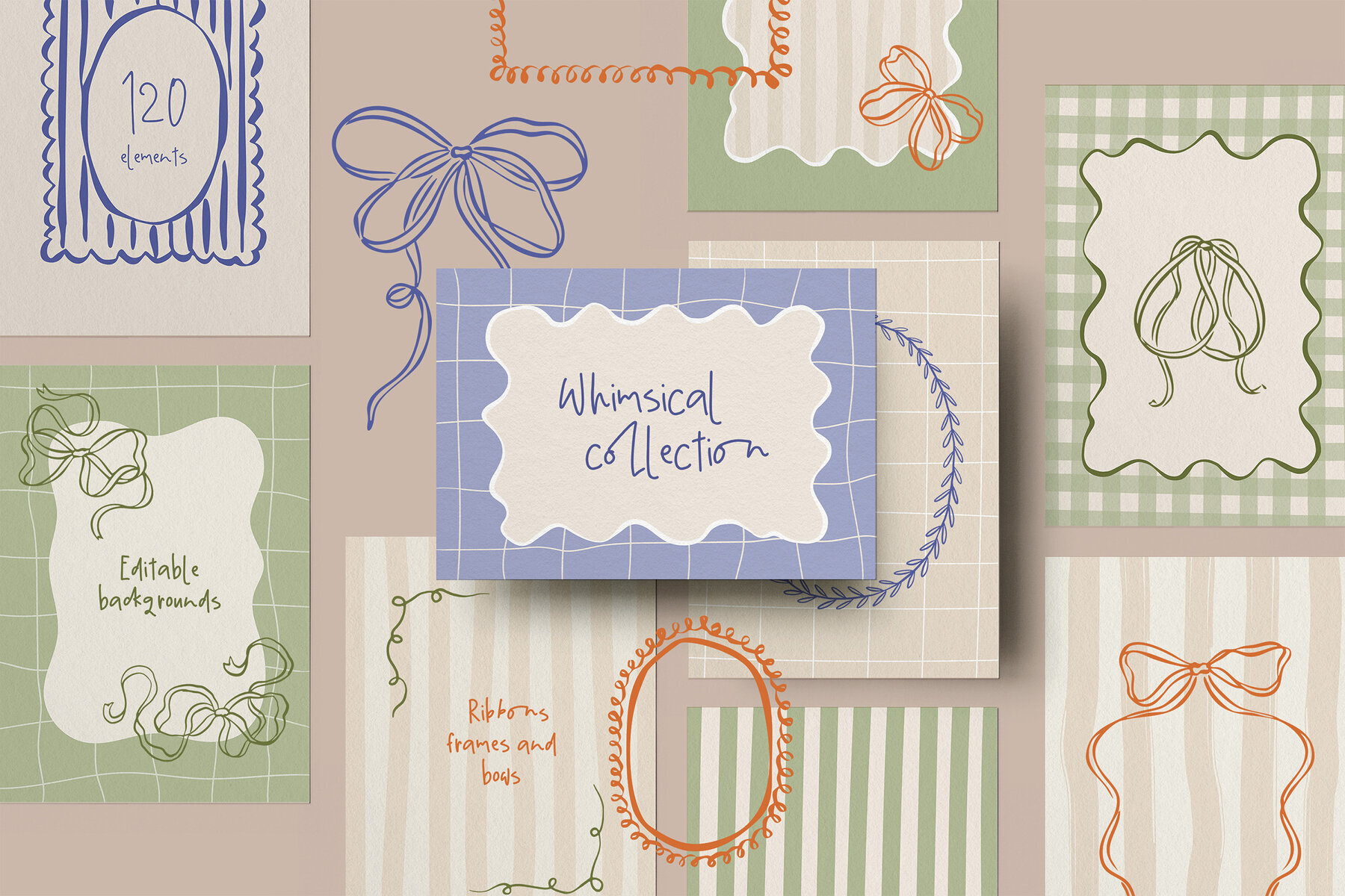 Whimsical Frames and Bows 1